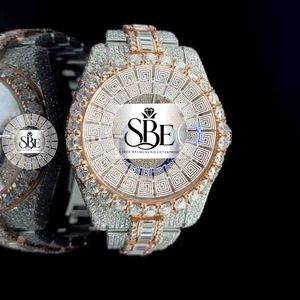 Reloj Mossinate de Moda, Alta Calidad, Acero Inoxidable, Cristal y Diamantes, Correa Ajustable para Hombre y Mujer, Precio de Fábrica, Ideal para Oficina y Fiestas - Product Image 1
