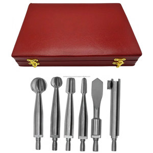 Hudson Brace Manual <b>Hand</b> <b>Drill</b> Set 7 Pcs Neurosurgical Orthopedic Bone <b>Drill</b> Instrument Stainless Steel Surgical Kit Box - Product Image 6