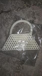 Luxury Handmade Crystal Bead Evening Bag for Women Fashion Mini Top Handle Party <b>Clutch</b> Purse <b>Wedding</b> Handbag - Product Image 4