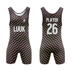Premium Quality Wrestling <b>Singlet</b> Custom Athletic Competition Uniform Lightweight Stretch Fabric Wholesale Manufacturer - Product Image 6