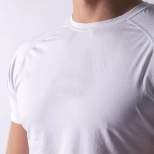 Camiseta de Hombre de Alta Calidad 100% Algodón, Color Sólido Informal, Manga Corta, Personalizable con Etiqueta Privada, Camiseta de Verano para Hombre al por Mayor - Product Image 3