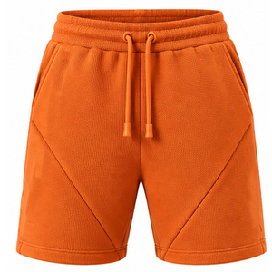 <b>Mens</b> Premium Waffle Knit <b>Shorts</b> Casual <b>Lounge</b> Wear Drawstring Elastic Waist Custom Logo Wholesale Private Label Supplier <b>Mens</b> - Product Image 1