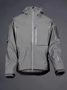 Chaqueta Táctica Softshell para Hombre Overwatch, con Capucha, Cortavientos, Cierre de Cremallera, Cuello Alto, Estilo Urbano, Servicio OEM, Venta al Por Mayor - Product Image 4