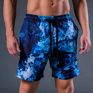 Pantalones Cortos Deportivos para Hombre con Cordón en la Cintura, Sublimados, 100% Poliéster, de Secado Rápido para Verano - Product Image 2