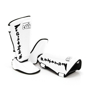 Elite Muay Thai Shin Guard for MMA Kickboxing Martial Arts Training Sparring and Protective Leg Support Gear - Product Image 6
