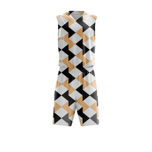 Ensemble d'uniformes de basketball respirants à séchage rapide, produit très vendu, impression de logo personnalisée, uniforme de basketball à faible MOQ - Product Image 1