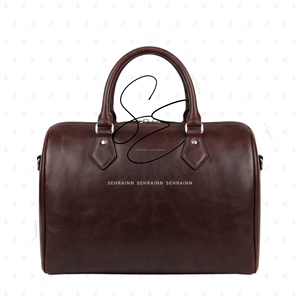 Bolso Boston de Cuero Repujado Estilo Southwest para Mujer, con Detalles Florales en Turquesa, Bolso de Viaje Vintage con Correa para el Hombro - Product Image 4