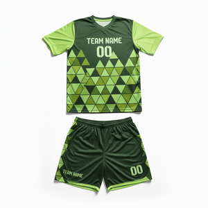 New Football Jersey Men Shorts Shirt <b>Set</b> Customize Soccer Uniform Sportswear Training Wear Tracksuit <b>Set</b> Breathable Fabric - Product Image 5