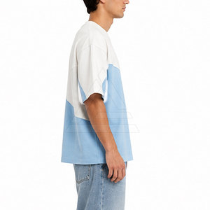 เสื้อยืดทรงบ็อกซี่ทันสมัย เนื้อผ้าฝ้ายพรีเมียม สไตล์ลำลอง ออกแบบได้ตามต้องการ สำหรับผู้ชาย แฟชั่นและสวมใส่ได้ทุกวัน - Product Image 6