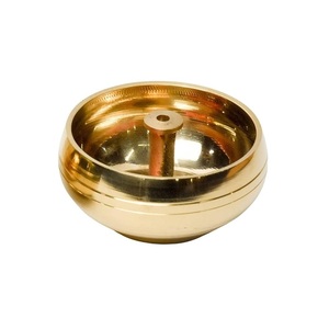 Pure Brass Kuber Pyali Deep Art Deco Hanging <b>Lamp</b> for Diwali and Wedding Occasions - Product Image 2