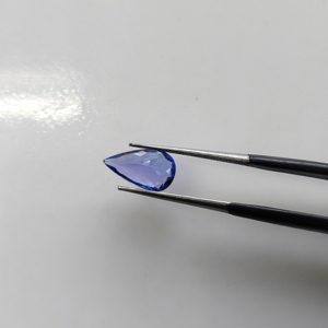 Tanzanita natural de 10x6 mm, corte pera, mejor calidad, tratada térmicamente, piedra preciosa suelta para la fabricación de joyas. - Product Image 4