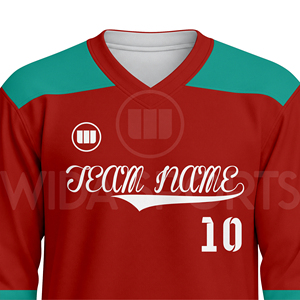 Elite Ice Hockey Uniform Custom Team Hockey Jerseys Solid Player <b>Name</b> Lightweight Performance Hockey Apparel Bulk Wholesale - Product Image 4