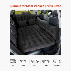 Colchón Inflable para Auto, Cama de Camping para Asiento Trasero, Colchoneta Portátil Resistente con Bomba de Aire - Product Image 4