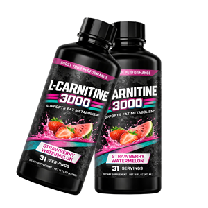 Complément alimentaire en vrac personnalisé à marque privée L-Carnitine 3000 liquide saveur fraise pastèque - Product Image 1