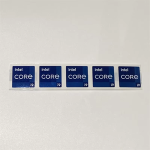 Wholesale Intel Core Internet Sticker for Laptop PC <b>Tablet</b> Desktop Logo Single Sided Genuine OEM Key Stock - Product Image 1
