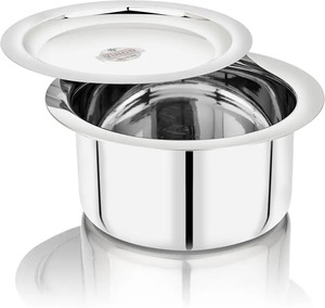 Olla Antiadherente de Acero Inoxidable con Tapa, Olla para Sopa Duradera, Utensilios de Cocina Fáciles de Limpiar, Seguros para Uso Doméstico - Product Image 3