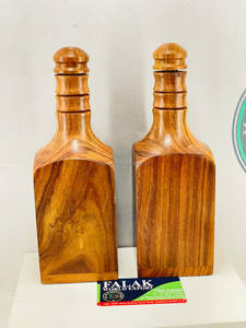 Botella de Agua de Madera Martillada Hecha a Mano de Alta Calidad para Oficina, Tapa Hermética, 500 ml, Ecológica, Aislamiento Térmico de 6-12 Horas - Product Image 6