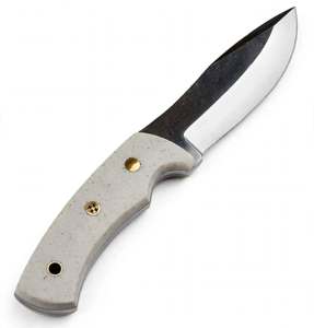 Custom Stainless Steel Outdoor Utility Tool with <b>Bone</b> Resin <b>Handle</b> & Mosaic Pin - Product Image 4