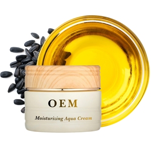 Crème hydratante Aqua, gel apaisant et raffermissant pour le visage, pour peaux sèches et sensibles, OEM ODM, étiquette privée, vente en gros - Product Image 3