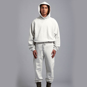 OEM Sportswear Set Heavyweight Cotton Fitness Apparel Factory <b>Direct</b> Supply for Brand Buyers - Product Image 1