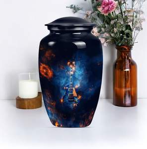 Urna Grande de Metal para Cenizas Humanas, Tamaño Adulto - Urna de Cremación Grande de 200 Pulgadas Cúbicas - Recipiente Funerario Extra Grande para Cenizas de Adultos - Product Image 4