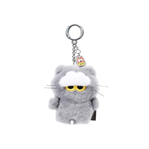 Line Friends Zoa Mini Flush Key <b>Ring</b> G-Dragon Zoa K-<b>POP</b> Keychain Zo&Friends Zoa Plush Pendant Grey Color - Product Image 3