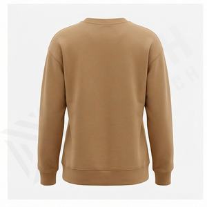 Sweat-shirt en polaire d'hiver pour homme de haute qualité, uni, teint, anti-froissement, décontracté, avec service OEM - Product Image 3