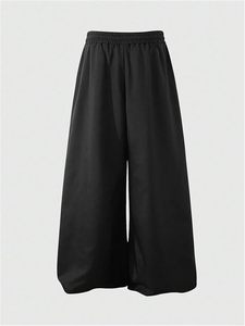 <b>Men's</b> Goth Rivet Cross Graphic Baggy Pants Streetwear <b>Wide</b> <b>Leg</b> <b>Trousers</b> with Pockets - Product Image 4