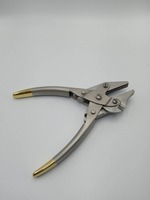DIVIED INTERNATIONAL Pince à couper les fils chirurgicaux orthopédiques en acier inoxydable, modèle S-P052, instruments de chirurgie ORL
