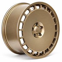 Jantes en aluminium forgé argentées à disques pleins ventilés 18-22 pouces 5x112 5x120 5x114.3 pour Mitsubishi Racing Légères
