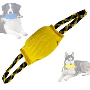 Jouet à mâcher pour chien Kinghon résistant aux morsures avec 2 poignées, produits d'entraînement professionnels pour chiens, jouets interactifs à mâcher pour chiens - Product Image 2