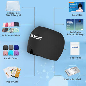 Gorro <span class=keywords><strong>de</strong></span> Gel para Alivio <span class=keywords><strong>de</strong></span> Migraña <span class=keywords><strong>de</strong></span> Venta Caliente <span class=keywords><strong>en</strong></span> Amazon, Terapia <span class=keywords><strong>de</strong></span> Frío para Dolor <span class=keywords><strong>de</strong></span> <span class=keywords><strong>Cabeza</strong></span>, Tensión y Ojos Hinchados - Product Image 3