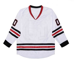 Uniforme de Hockey Personalizado, Transpirable, de Poliéster, Camisetas de Hockey sobre Hielo Sublimadas, Fabricante de Ropa Deportiva de Verano para Equipos - Product Image 1