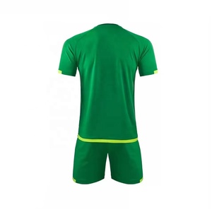 Conjunto de Uniforme de Fútbol Verde, Transpirable, Jersey de Manga Corta, Kit Deportivo, Ropa de Entrenamiento, Uniforme de Fútbol, Equipación Unisex, Pantalones Cortos de Balonmano - Product Image 3
