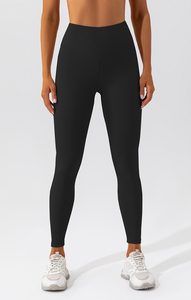 Leggings de Yoga de Cintura Alta para Mujer, Pantalones Deportivos Elásticos de Color Sólido sin Costuras para Gimnasio, Fitness y Entrenamiento - Product Image 6