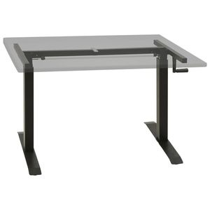 Estructura de Escritorio Elevable de Acero al Carbono con Recubrimiento en Polvo Negro, Mueble Resistente para una Estación de Trabajo Cómoda - Product Image 2