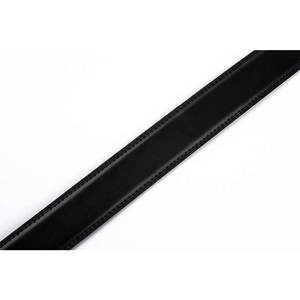 High Quality Black Leather Belt Top Quality And Comforetable Leather Fabric Oversized Leather Belt For Man - Product Image 4