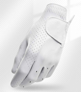 Vantrex Industries Premium Cabretta Leather Golf Glove Unisex Breathable Anti-Slip Custom Pull-On Closure Adjustable Wrist <b>Strap</b> - Product Image 1