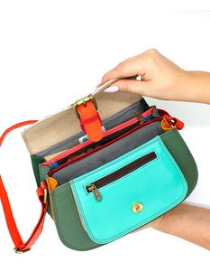 New Handcrafted Genuine Leather <b>Sling</b> <b>Bags</b> Stylish Women Animal Print Fur Leather Crossbody <b>Bag</b> Casual Multicolor <b>Bags</b> - Product Image 3