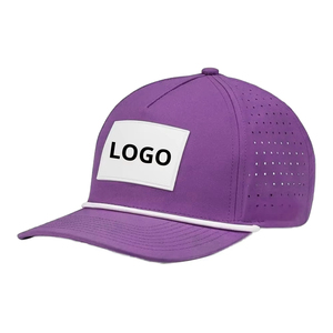 Gorras de Béisbol de 6 Paneles con Paneles Perforados, Gorras Transpirables de Alto Rendimiento, MOQ Bajo, Logotipo Personalizado, Gorras Deportivas de Béisbol - Product Image 5
