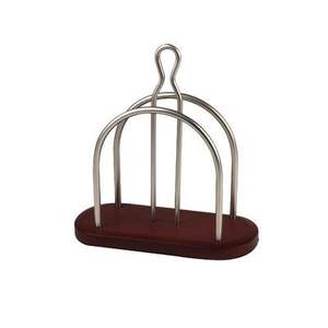 Support de serviettes carré en métal et bois pour la vente en gros, organisateur de table, distributeur de mouchoirs, présentoir de mouchoirs - Product Image 4