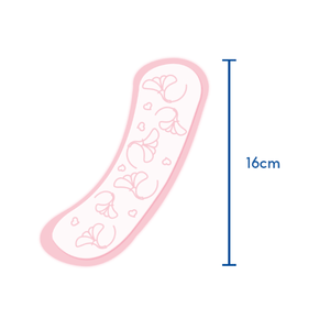 Protège-slip Sanita 16 cm non parfumé respirant sans ailettes absorption légère usage diurne 10 tampons - Product Image 5