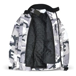 Heavy Duty Windproof 100% Cotton Vintage <b>Motorcycle</b> Long Riding Canvas Black Motocross Stand Collar <b>Motorcycle</b> <b>Jackets</b> - Product Image 3