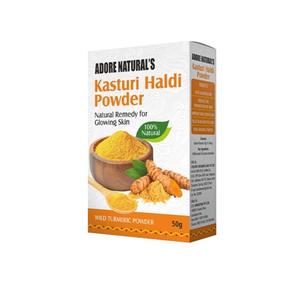 Poudre Ayurvédique Kasturi Haldi en Promotion pour Ubtan, Éclat Nuptial, Élimination des Taches et Applications de Beauté à Base de Plantes – Disponible à la Vente - Product Image 1