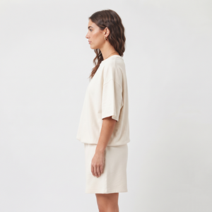 Conjunto de Camiseta y Pantalones Cortos para Mujer, Color Sólido, Alta Elasticidad, con Logotipo Personalizado, Verano, Sexy, Talla Grande, Venta al Por Mayor - Product Image 2
