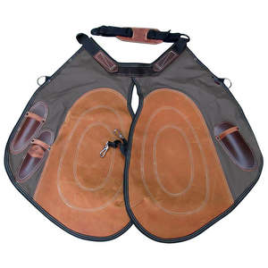 Tablier de fermeur professionnel réglable en cuir véritable de qualité supérieure et durable pour chevaux - Product Image 5