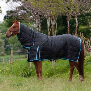 Couvertures d'équitation imperméables de haute qualité avec rembourrage en coton, doublure douce, tissu respirant pour un confort et une protection optimaux, taille OEM - Product Image 3