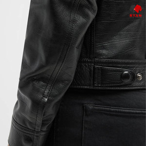 Veste en cuir personnalisée Ryan Pro Gear pour hommes, tissu confortable et respirant avec logo personnalisé, design ODM - Product Image 5