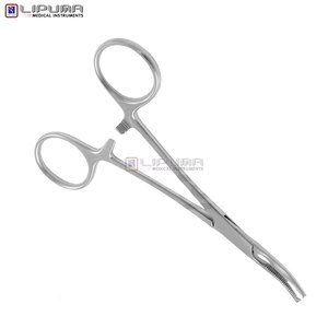 Pinces péritonales Mikulicz de haute qualité pour bébés, 14,0 cm, en acier inoxydable chirurgical, stérilisables, instruments médicaux - Product Image 4