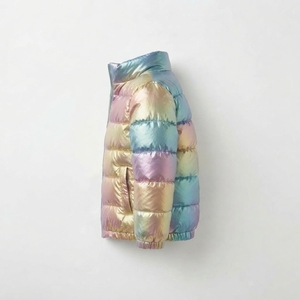 Eco Friendly Bubble Jacket Recycled Puffer <b>Coat</b> Sustainable Winter Jacket Lightweight Packable <b>Travel</b> Outerwear - Product Image 3